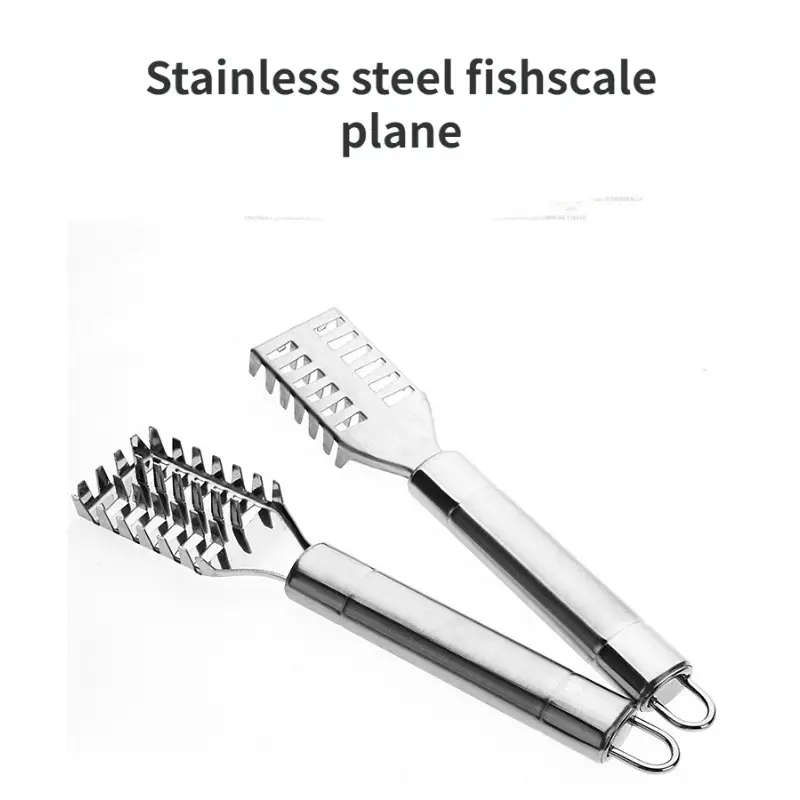Fish Scaler Remover Planing Tool Stainless Steel