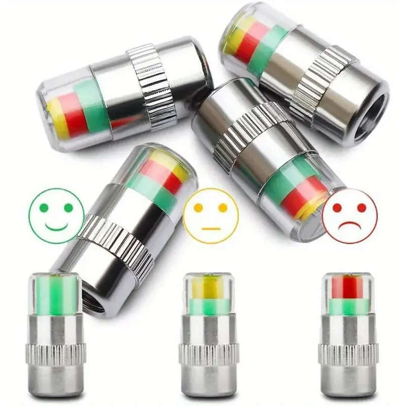 4pcs Car Tire Pressure Gauge Indicator