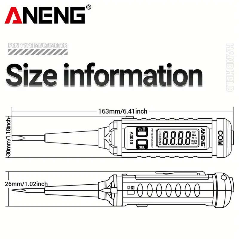 Multi-function Pen Tester Digital Multimeter