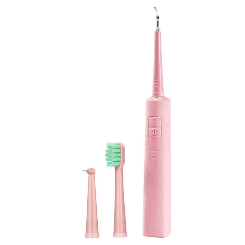 Sonic Dental Calculus Remover with LED Light Pink