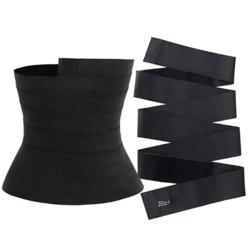 3m elastic waist training belt bandage abdominal slimming shapewear