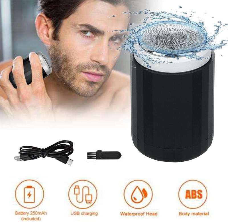 Travel Portable Wet and Dry USB Rechargeable Mini Shaver