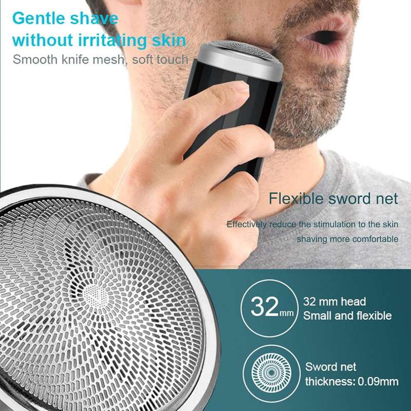 Travel Portable Wet and Dry USB Rechargeable Mini Shaver