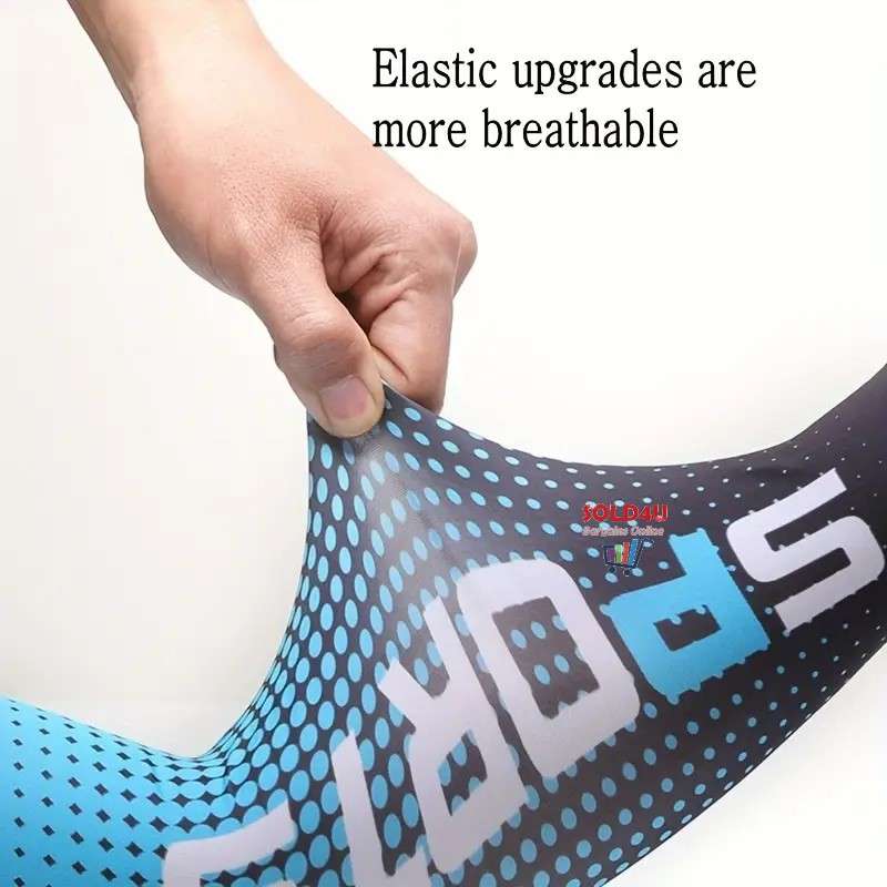 Unisex Cooling Arm Sleeves  Sports Running UV Sun Protection Outdoor Fishing Cycling Sleeves 1-Pair