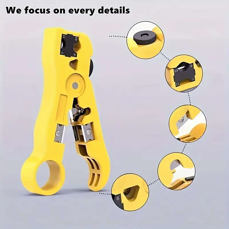 Multi-functional Electric wire Stripping Cutter