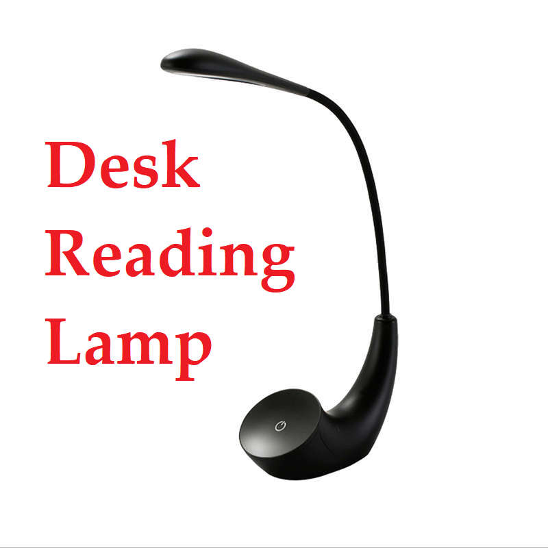 Flexible LED Touch Sensor Switch Moon-Shaped Desk Reading Lamp
