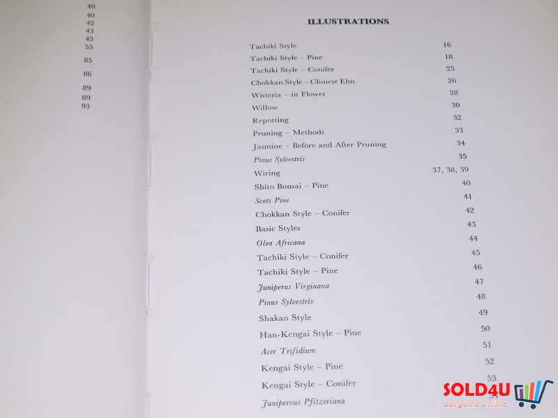 The South African bonsai book by  Doug Hall & Don Black