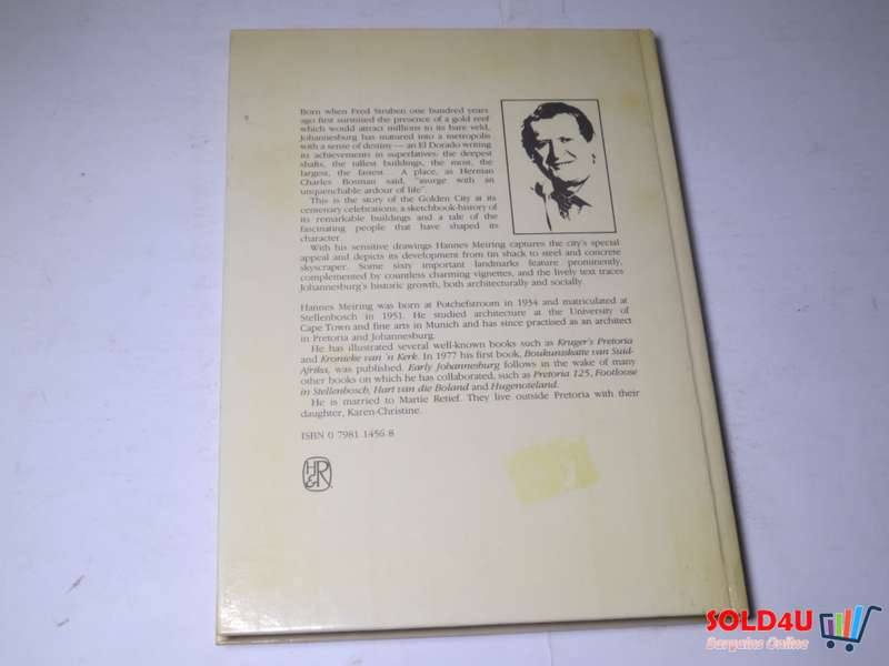 Early Johannesburg - Its buildings and its people - Hannes Meiring