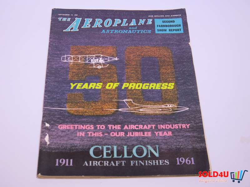 The Aeroplane and Astronautics Magazine 14 SEP 1961 - 1911 - 1961 - 50 Years of Progress