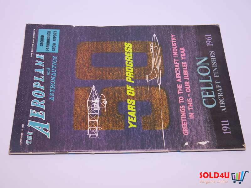 The Aeroplane and Astronautics Magazine 14 SEP 1961 - 1911 - 1961 - 50 Years of Progress