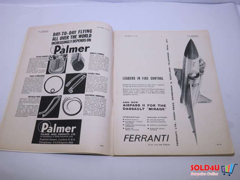The Aeroplane and Astronautics Magazine 14 SEP 1961 - 1911 - 1961 - 50 Years of Progress