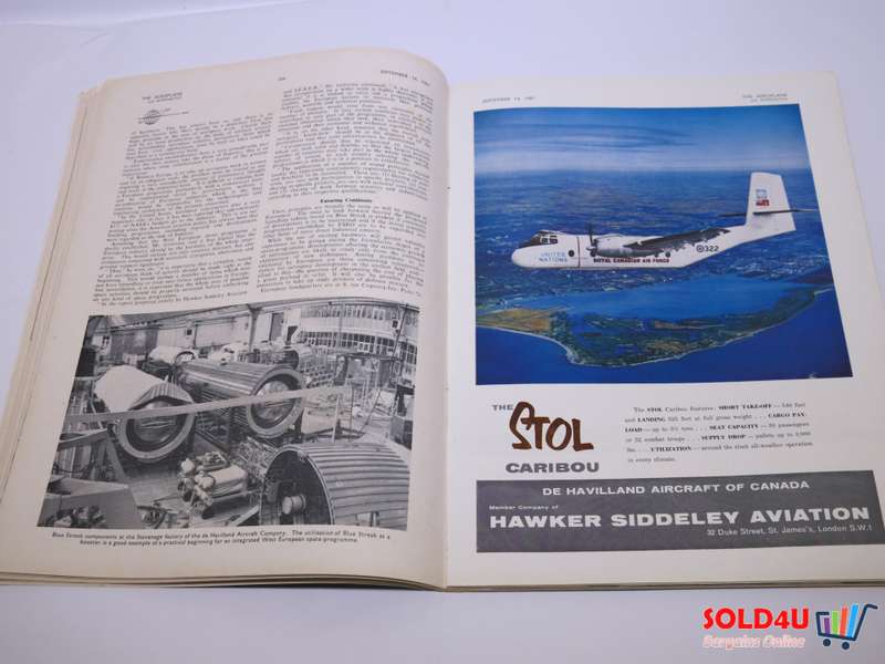 The Aeroplane and Astronautics Magazine 14 SEP 1961 - 1911 - 1961 - 50 Years of Progress