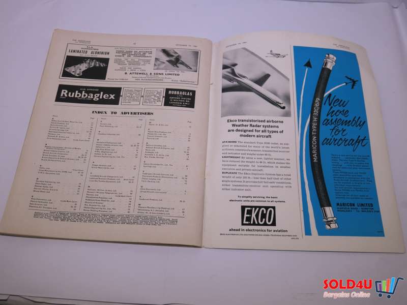 The Aeroplane and Astronautics Magazine 14 SEP 1961 - 1911 - 1961 - 50 Years of Progress