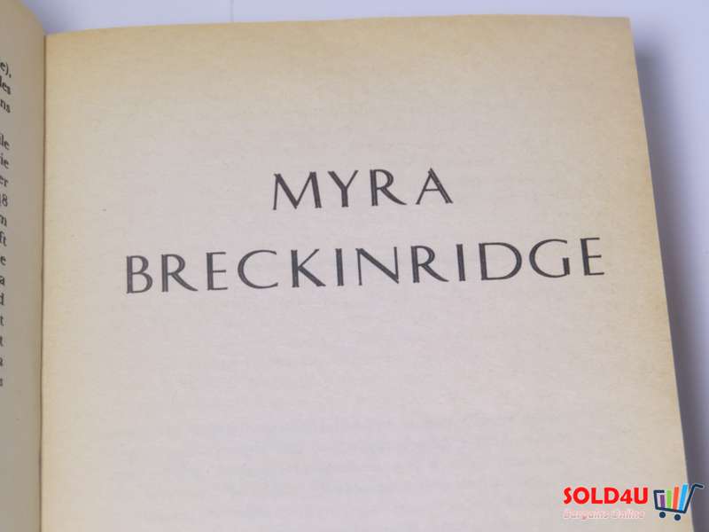 Myra Breckinridge And Myron by Gore Vidal