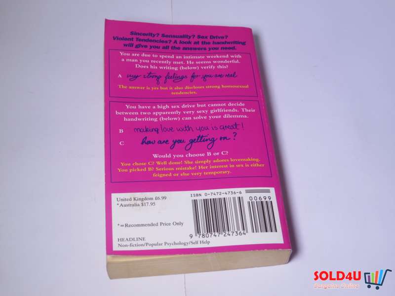 The Naked Hand: Sexuality Revealed Through Handwriting by Michael Watts