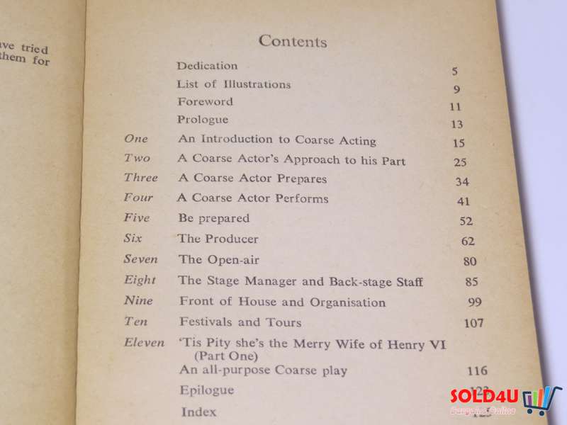 The Art of Coarse Acting - Michael Green