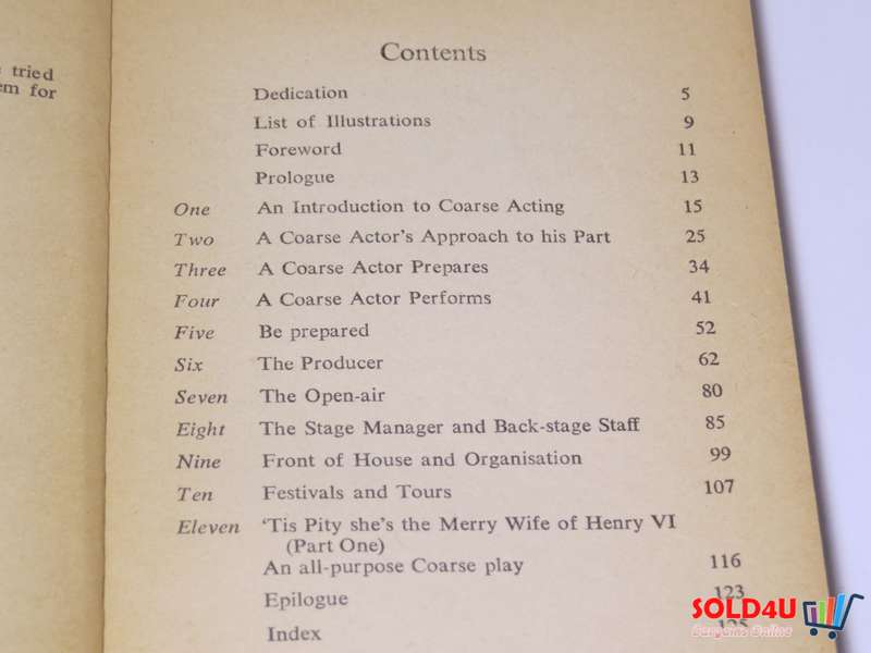 The Art of Coarse Acting - Michael Green