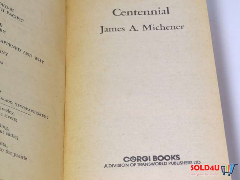 Centennial - James A.Michener