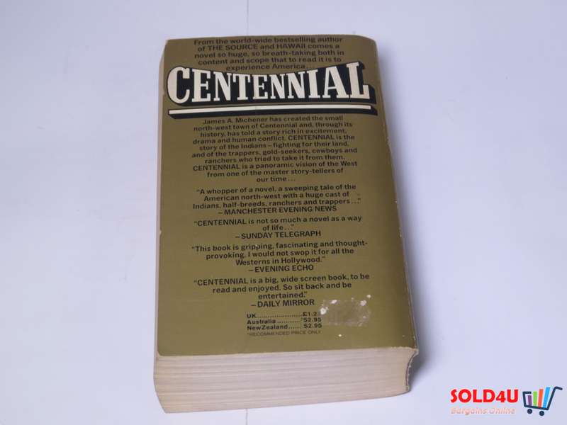 Centennial - James A.Michener