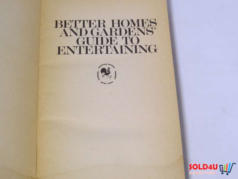 Better Homes and Gardens Guide to Entertaining