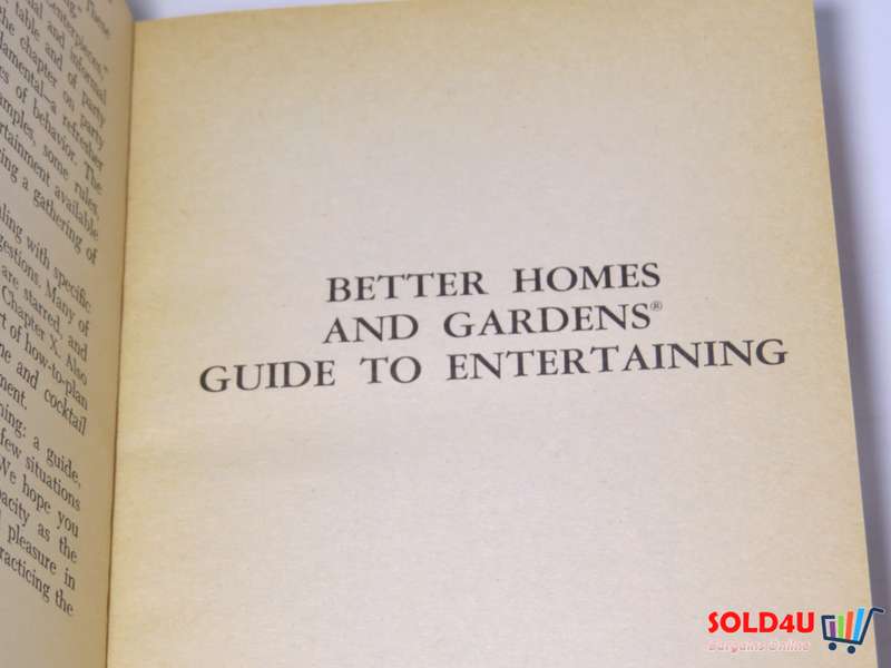 Better Homes and Gardens Guide to Entertaining