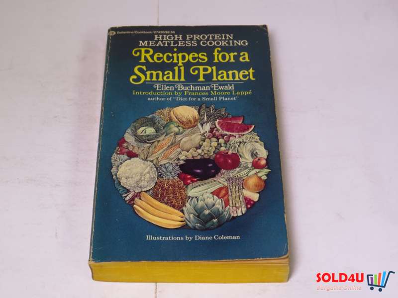 Recipes for a Small Planet - High Protein Meatless Cooking - Ellen Buchman Ewald