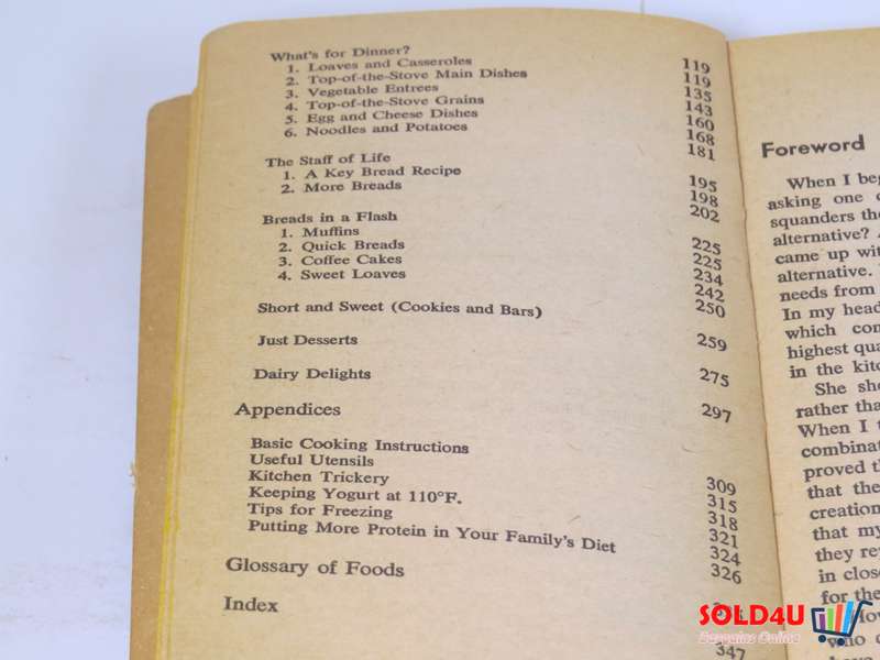 Recipes for a Small Planet - High Protein Meatless Cooking - Ellen Buchman Ewald