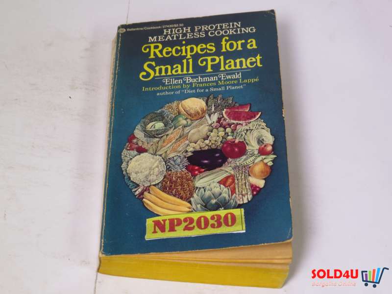 Recipes for a Small Planet - High Protein Meatless Cooking - Ellen Buchman Ewald
