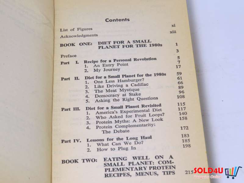 Diet for a Small Planet - Frances Moore Lappe'