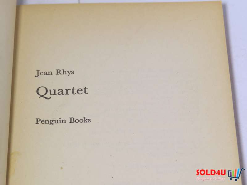 Quartet - Jean Rhys