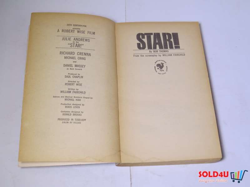 Star! (Julie Andrews is STAR) by Bob Thomas