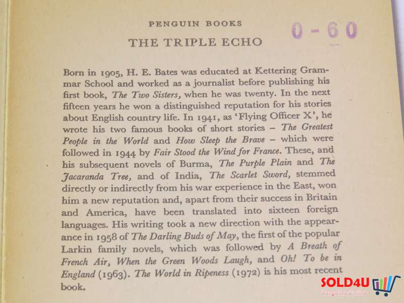 The Triple Echo - H. E. Bates