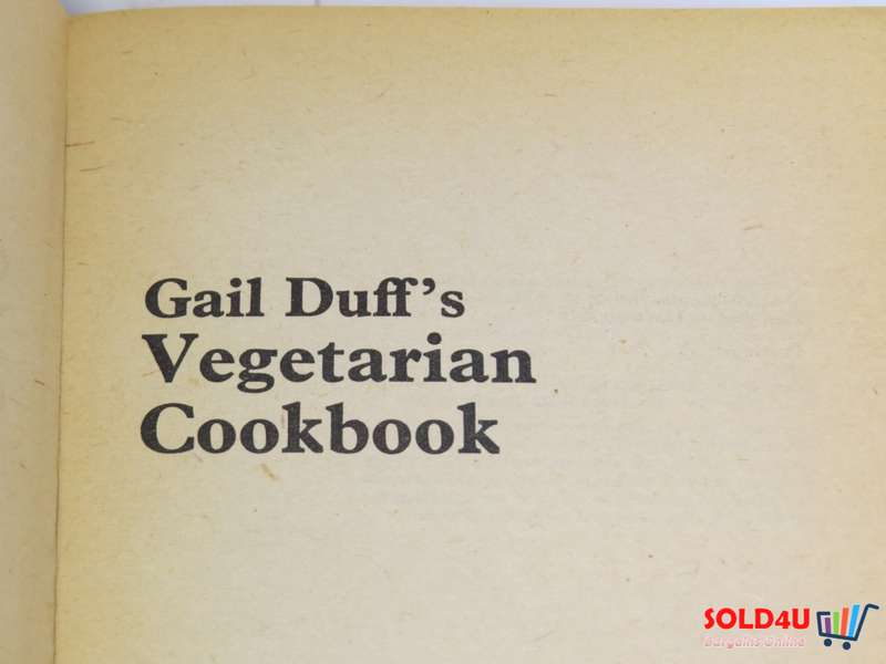 Vegetarian Cookbook by Gail Duff's