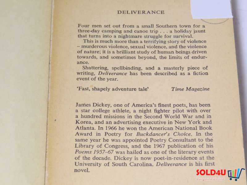 Deliverance by James Dickey