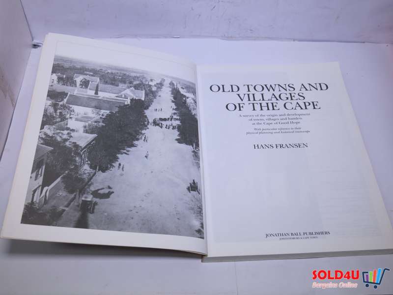 Old Towns and Villages of the Cape by Hans Fransen