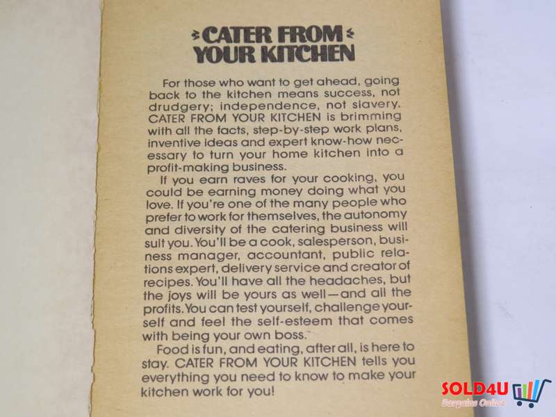 Cater from your Kitchen by Marjorie P.Blanchard