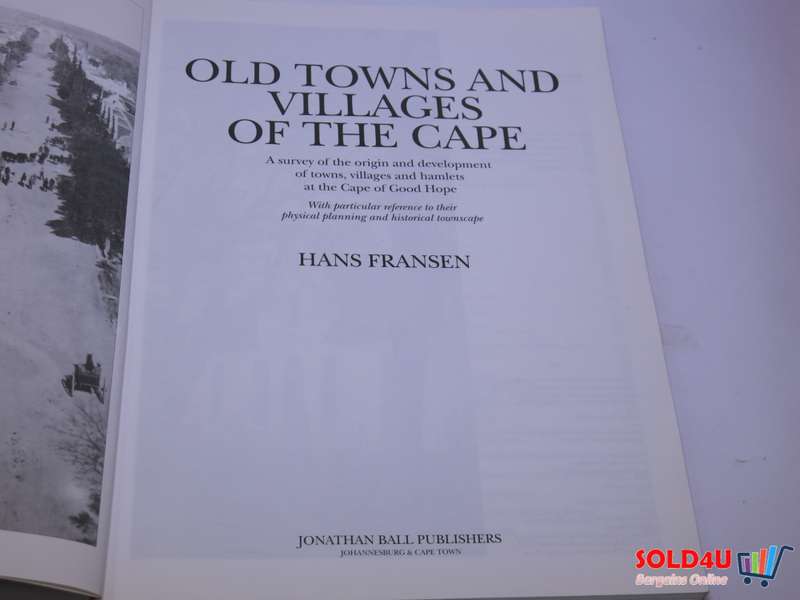 Old Towns and Villages of the Cape by Hans Fransen