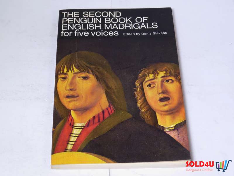 The Second Penguin Book of English Madrigals: For Five Voices by  Denis Stevens