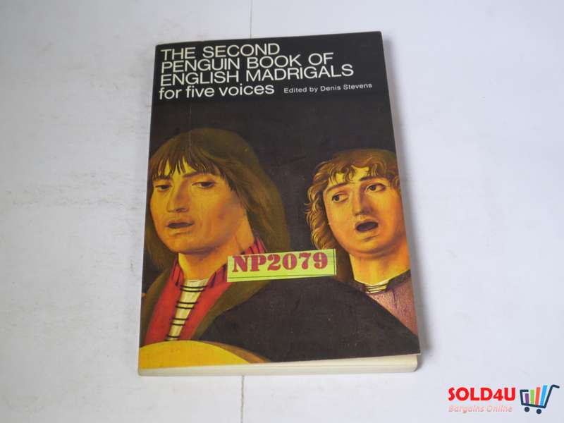 The Second Penguin Book of English Madrigals: For Five Voices by  Denis Stevens