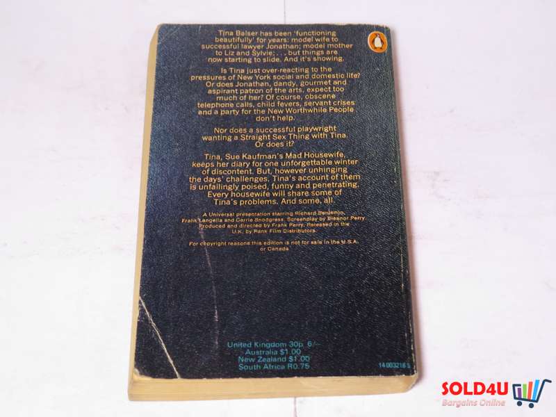 Diary of a mad housewife - Sue Kaufman