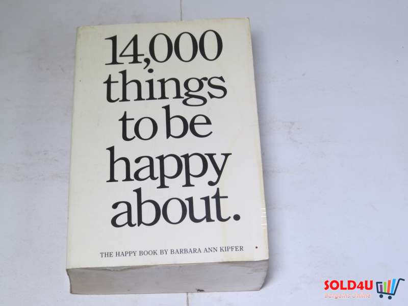 14,000 things to be happy about - The Happy Book by Barbara Ann Kipper