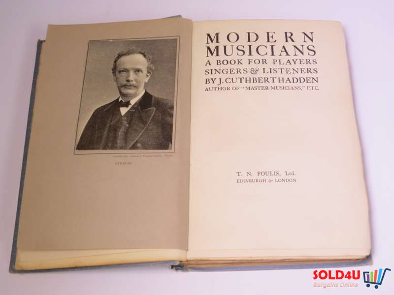 Modern Musicians by J.Cuthbert Hadden
