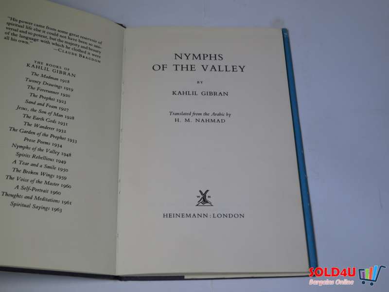 Nymphs of the Valley by Kahlil Gibran