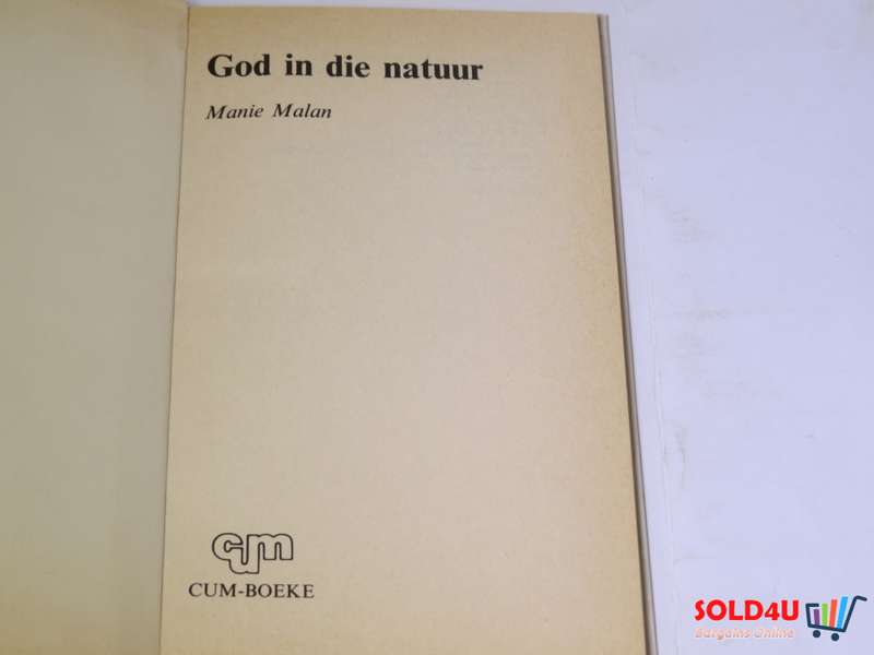 God in die Natuur by Manie Malan