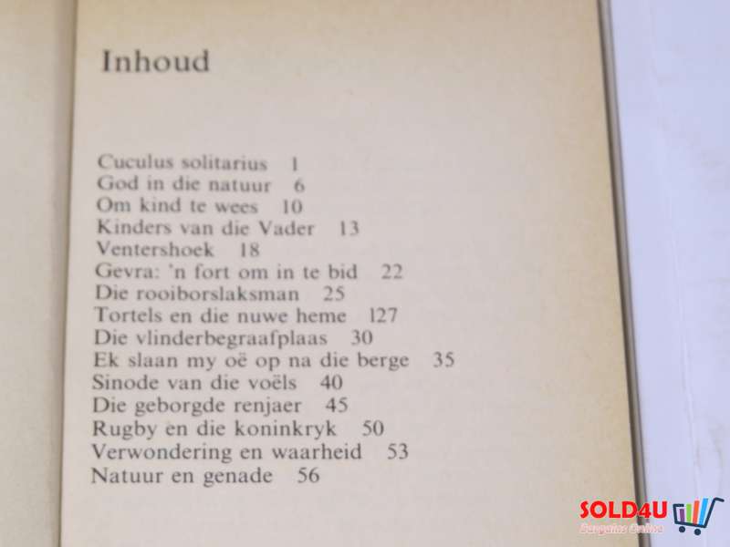 God in die Natuur by Manie Malan