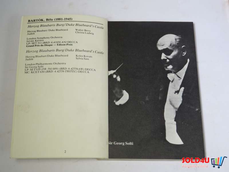 Decca Opera Complete Catalogue