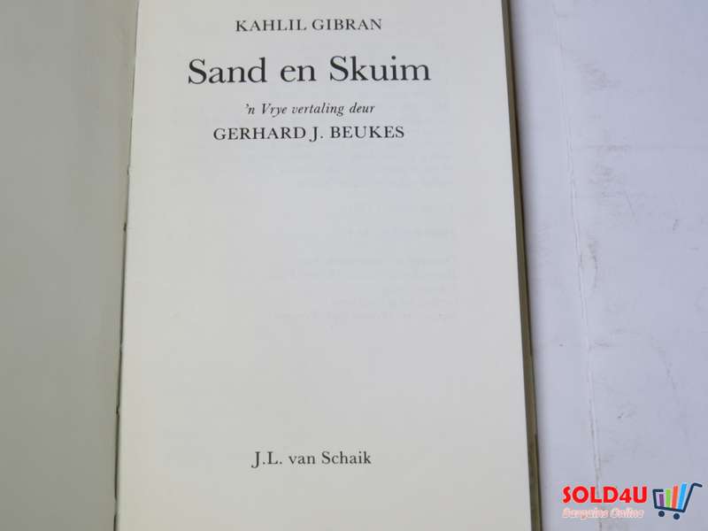 Sand en Skuim - Kahlil Gibran