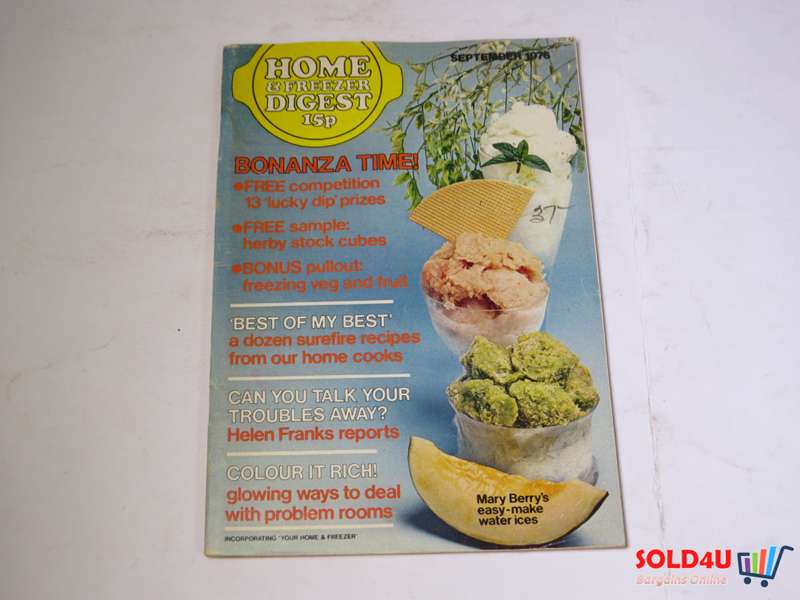 Home & Freezer Digest : Mary Berry's easy -make water ices