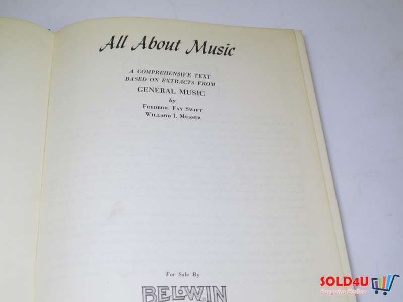 All About Music by Frederic Fay Swift