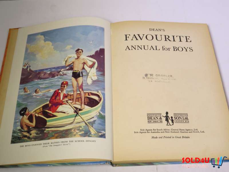 Dean's Favourite Annual for Boys